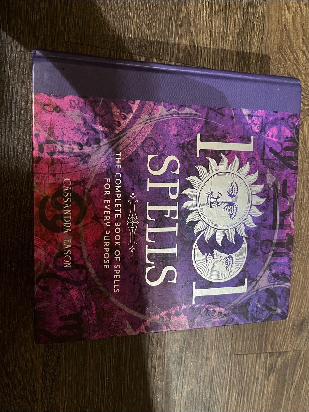 Purple & Pink Decorative Spell Book —